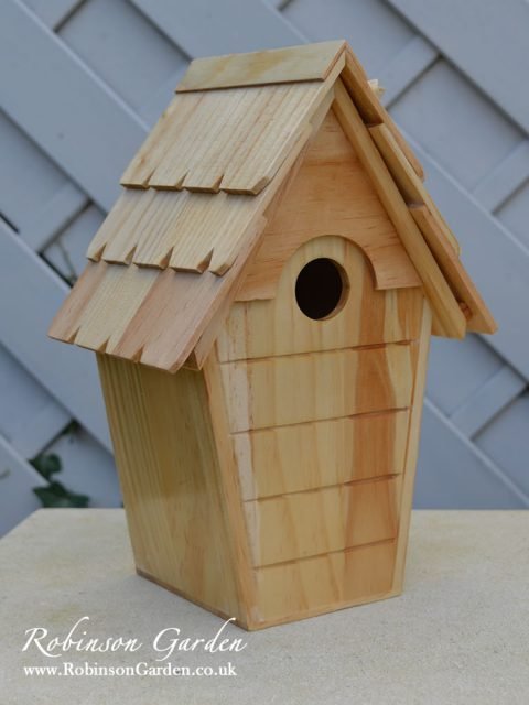 bespoke wooden birdtables - robinson garden