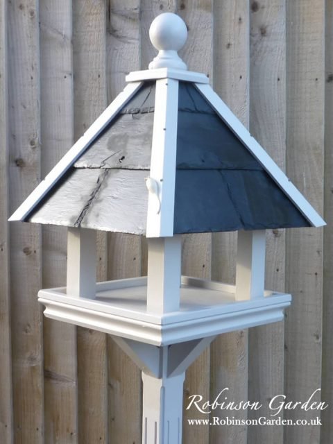Bespoke Wooden Bird Tables - Farrow and Ball Paint by