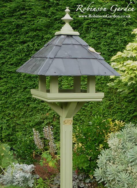 Robinson Garden Bespoke Bird Table and Bird Houses