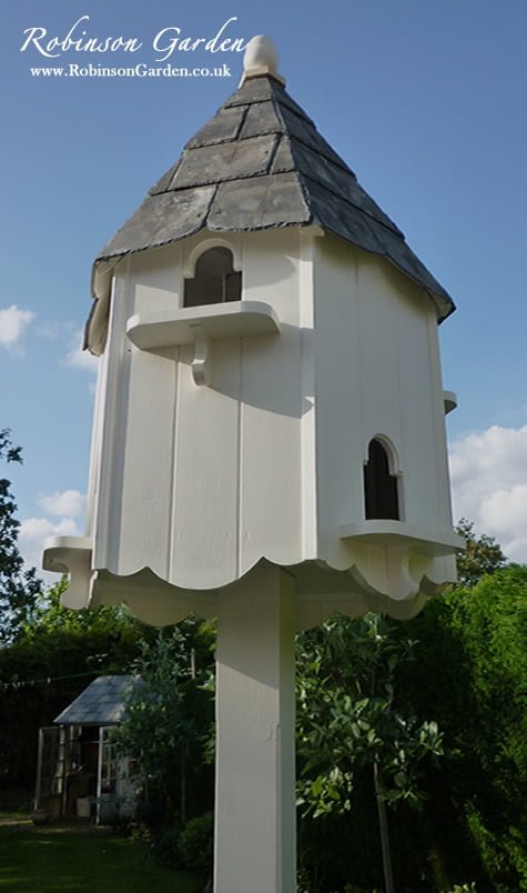 Robinson_Garden_Dovecote_Gallery_118 The Robinson Garden catalogue, displaying all of our bespoke garden products such as the Richmond seated arbour, dovecotes, bird tables, bird boxes, bird houses, wooden garden obelisks and more. Take a look at our catalogue on our website. Robinson Garden, bespoke garden products.