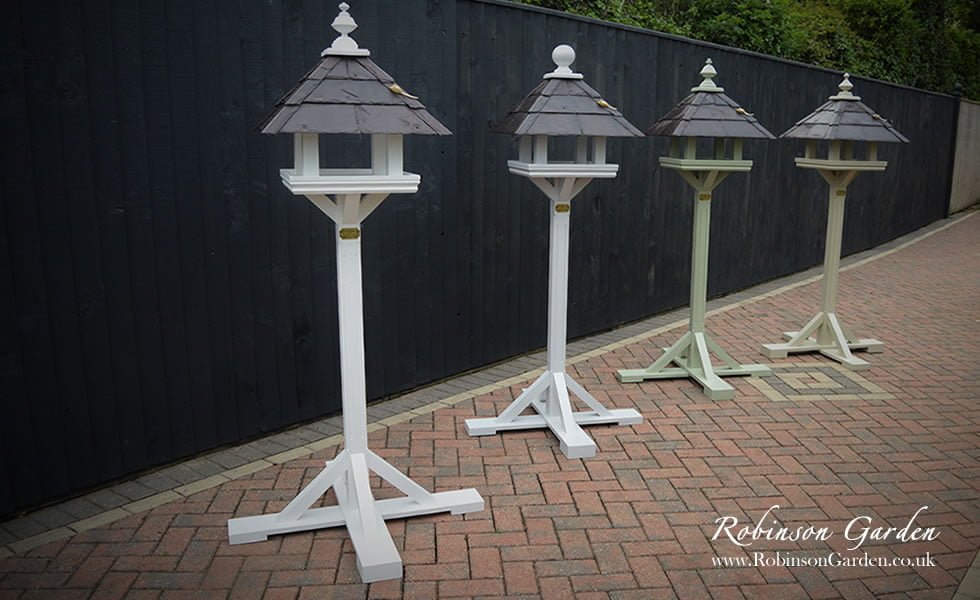 Robinson Garden Bespoke Bird Table and Bird Houses