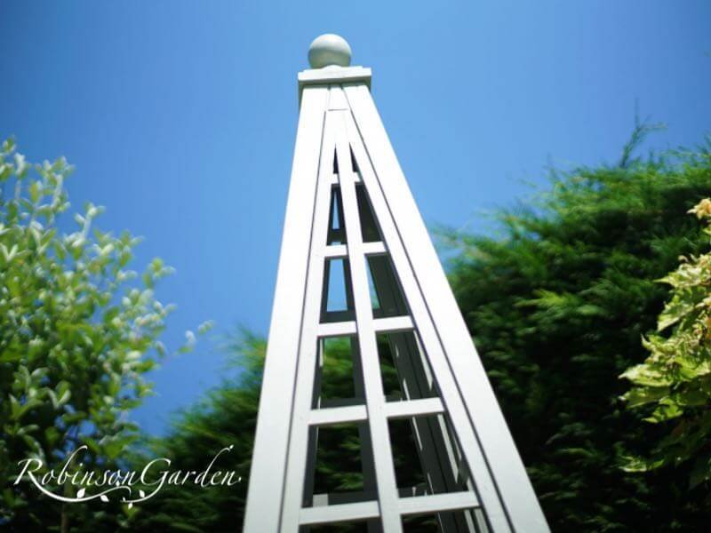 Buckingham Bespoke Wooden Trellised Garden Obelisk 