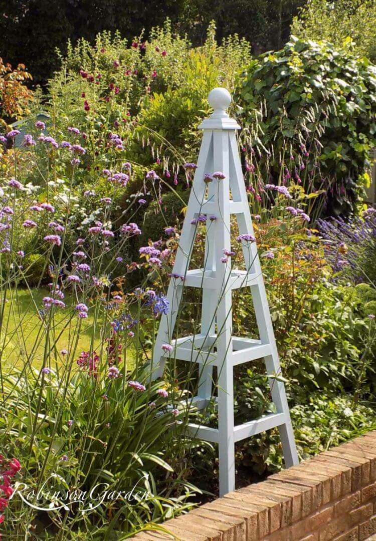 Windsor Bespoke Wooden Garden Obelisk handcrafted by 