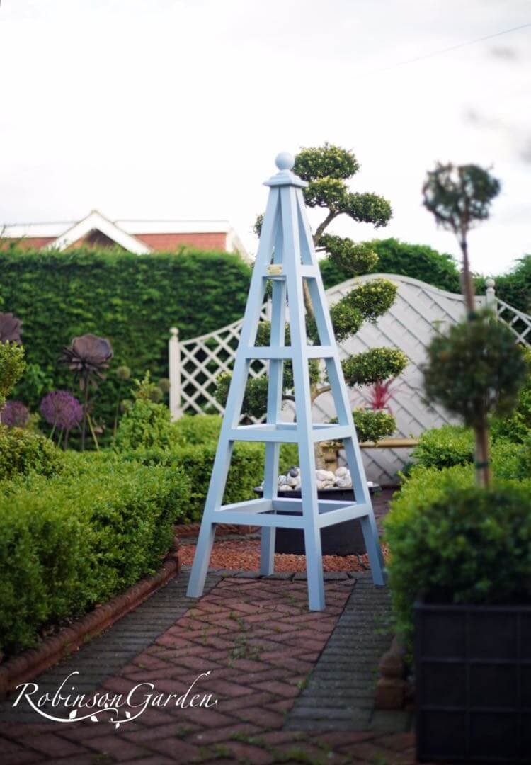 windsor bespoke wooden garden obelisk handcrafted by