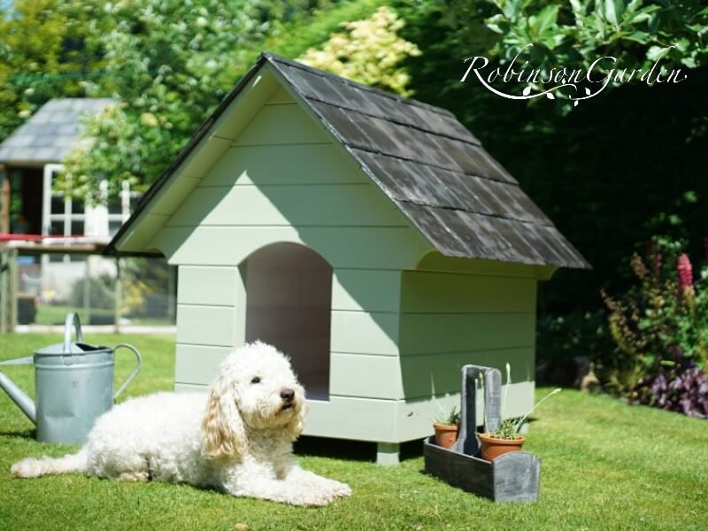 Edwardian Bespoke Wooden Handcrafted Dog Kennel Dog House