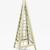 Buckingham Bespoke Handcrafted Wooden Garden Obelisk hand painted using Farrow and Ball Paint. All hand crafted in England, UK